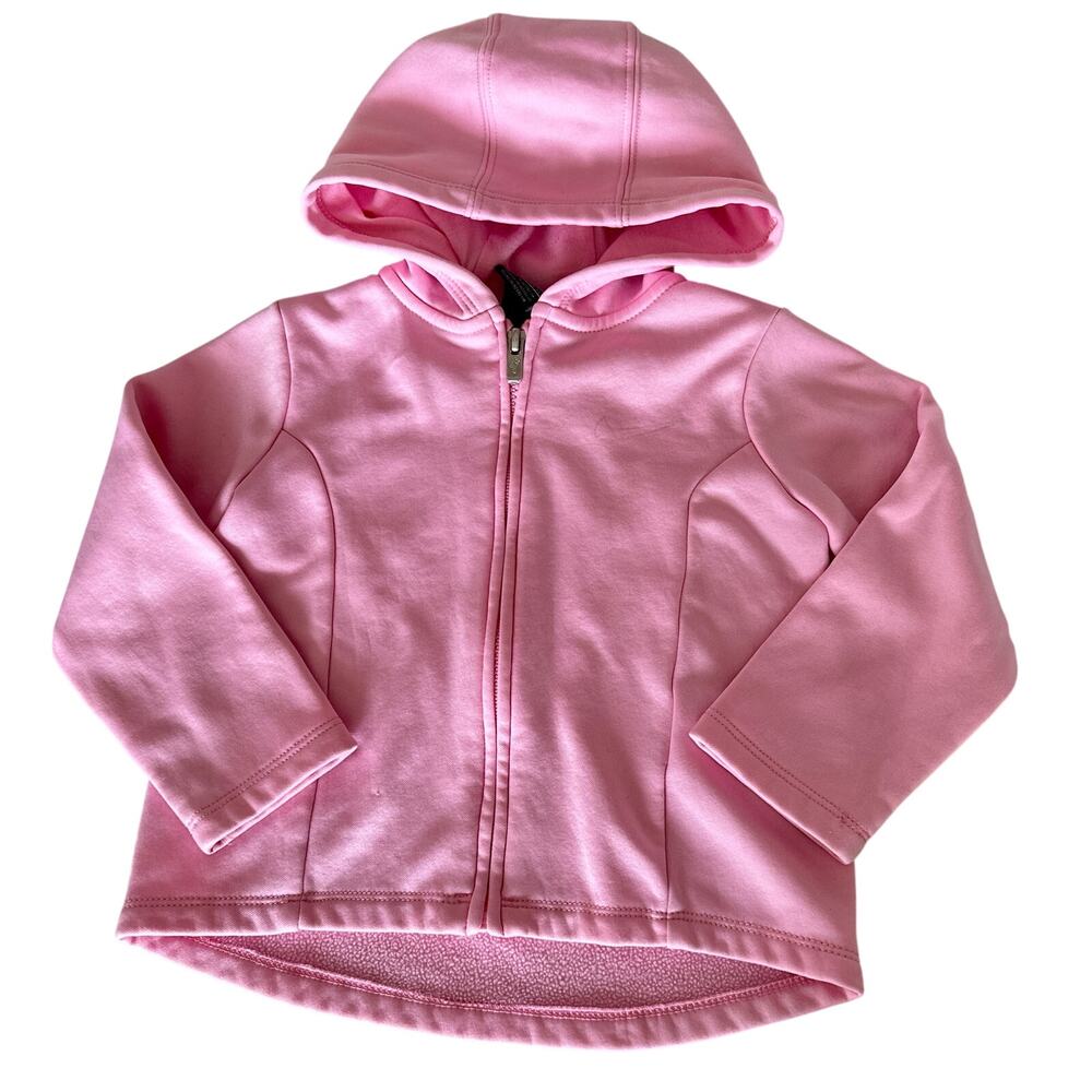 Nike Pink Full Zip Hoodie - Size 24 Months - Cute!